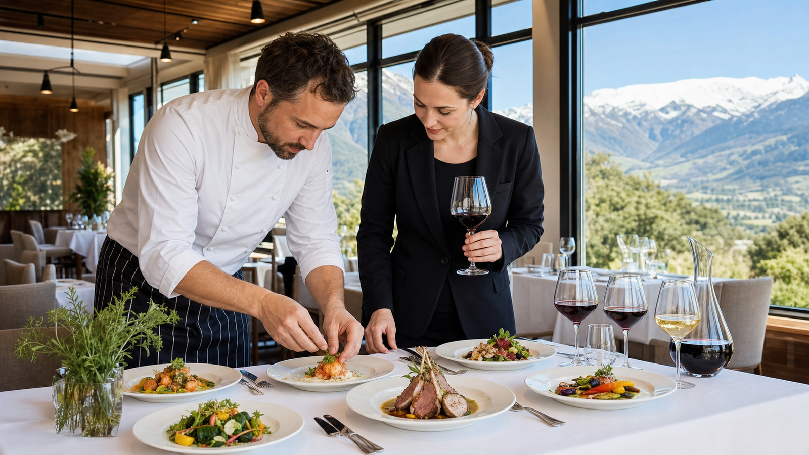 European Celebration Menu Planning in Hanmer Springs: Courses, Diets & Wine