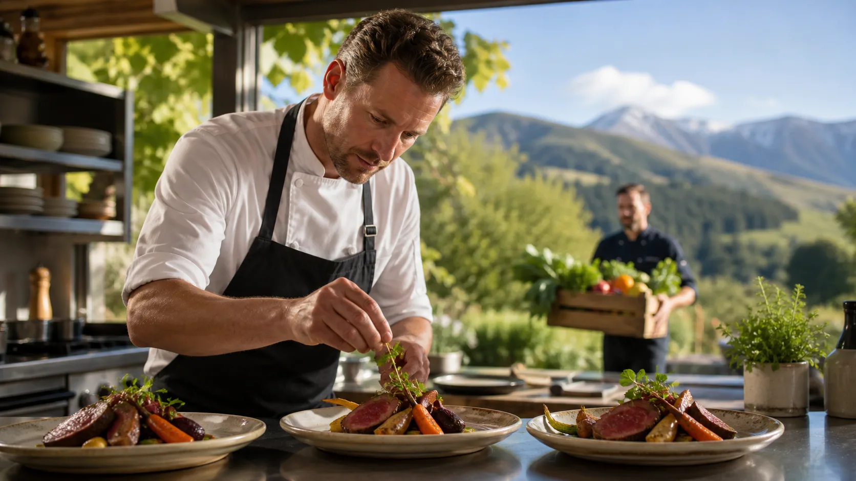 Modern European Ingredients in Hanmer Springs: Canterbury Produce and Game
